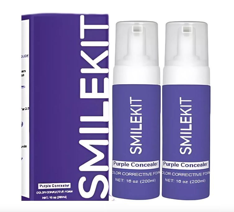 Smilekit espuma morada blanqueadora(2)